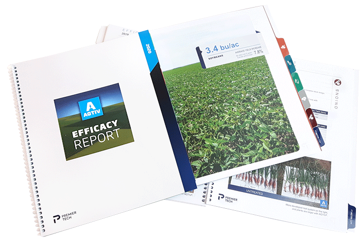 Yield datas | AGTIV highly effective inoculants