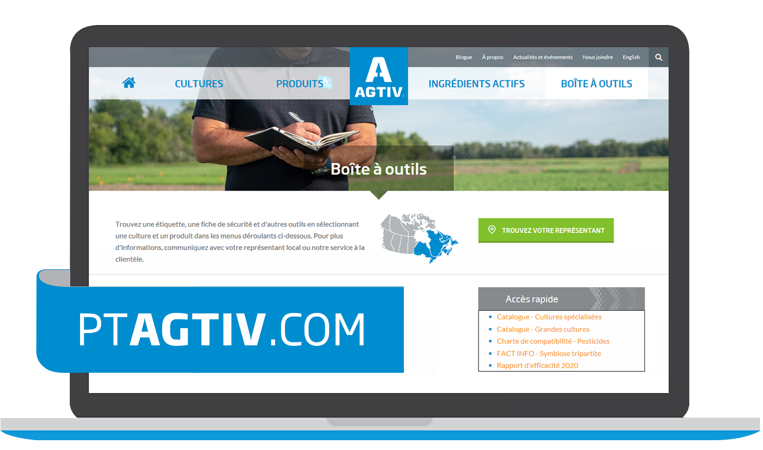 AGTIV toolbox for mycorrhizae and rhizobium inoculants