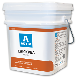 AGTIV CHICKPEA Powder with mycorrhizae and rhizobium